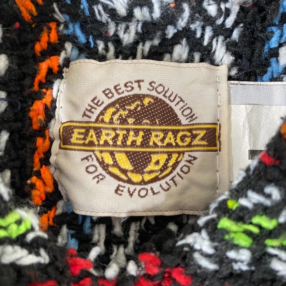 Earth Ragz Multicolor Hooded Pullover Sweater NWOT Women's Size Large - Picture 4 of 16